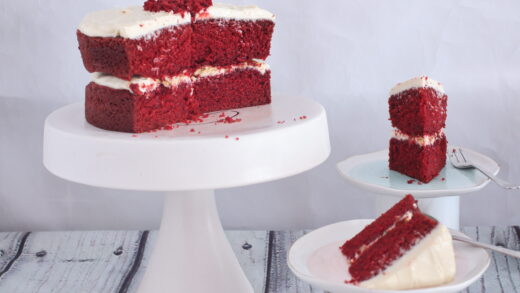 Red velvet cheese cake