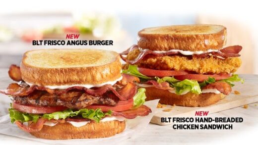 Hardee's Introduces New Frisco BLT Burger and Chicken Sandwich