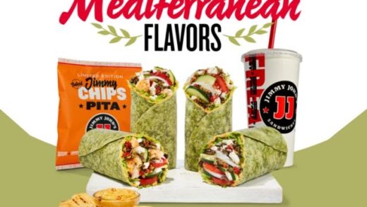 Jimmy John's Introduces New Mediterranean Wraps