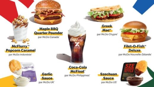 McDonald's Introduces Global Menu for Summer 2024 in France