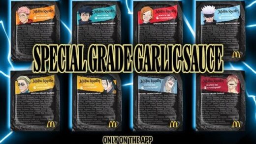 McDonald's Unveils New Anime-Themed Garlic Sauce for Chicken McNuggets