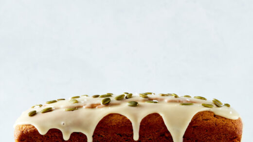 Pumpkin Olive Oil Cake with Maple Olive Oil Glaze from Snacking Cakes — Apt. 2B Baking Co.