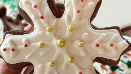 Chocolate – Brownie Cutout Cookies – Sprinkles with Klaudia