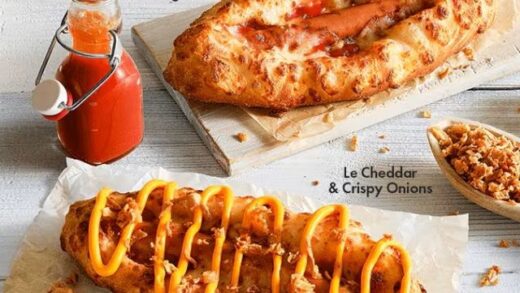 Domino's Serves Up New Hot Dogs with Pizza Crust Bun in France