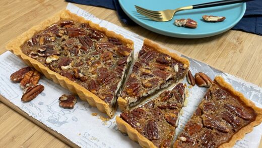 Honey Bourbon Pecan Pie (Without Corn Syrup) – Karlin Patisserie