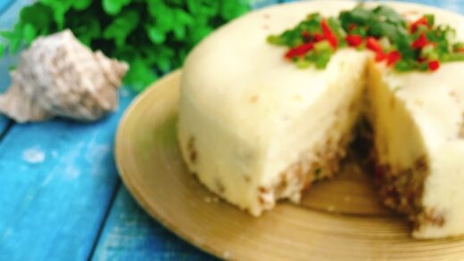 Minced Meat Steam Sponge Cake 肉燥蒸蛋糕 （中英食谱）