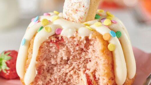 Nothing Bundt Cakes Reveals New Frosted Strawberry Pop-Tarts Bundt Cake