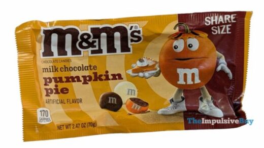 REVIEW: Milk Chocolate Pumpkin Pie M&M's - The Impulsive Buy