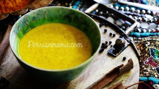 TURMERIC GOLDEN MILK شیر زردچوبه