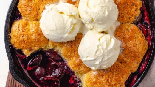 cherry cobbler - Girl Versus Dough