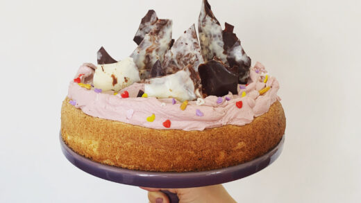 valentine's day almond cake — molly yeh