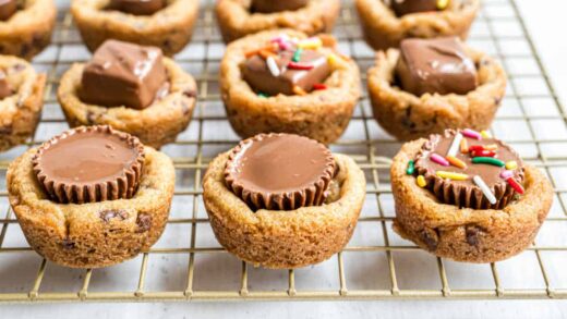 Easy Chocolate Chip Cookie Cups Recipe