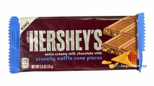 REVIEW: Hershey's Milk Chocolate with Waffle Cone Pieces Bar - The Impulsive Buy